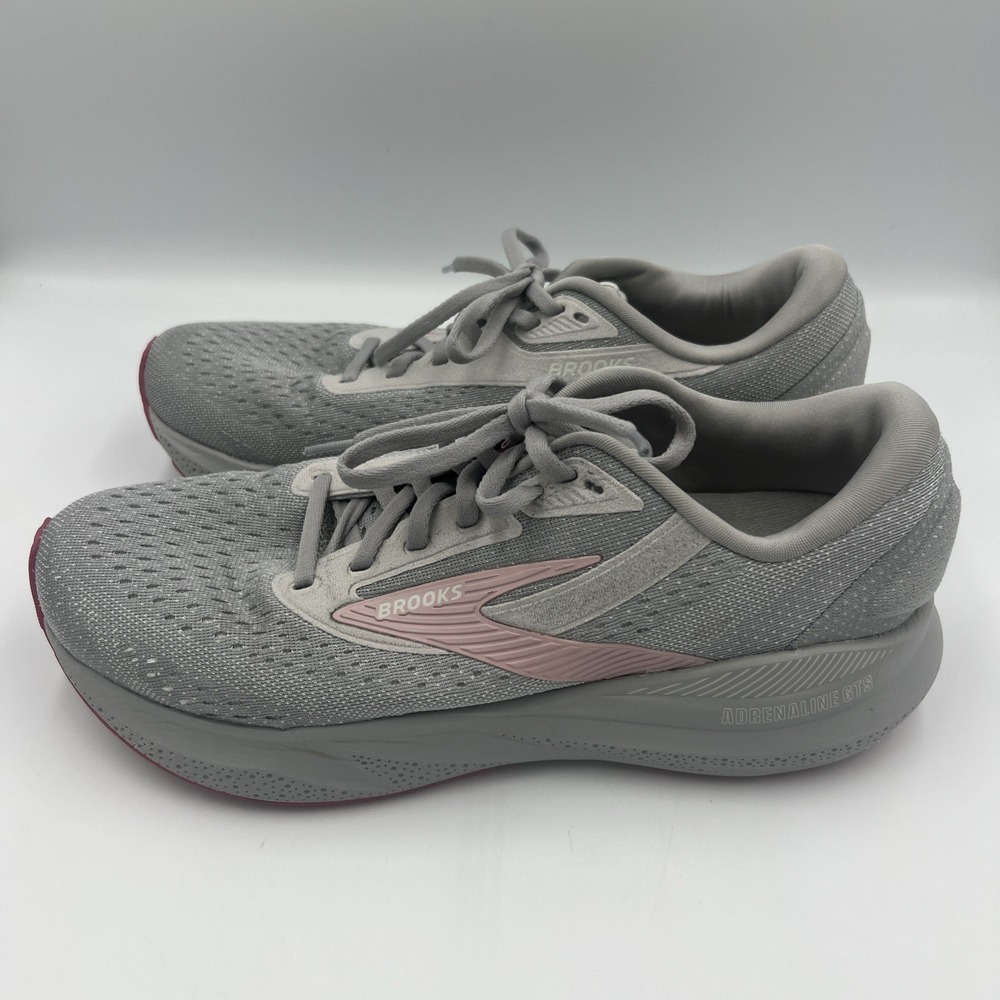 Brooks‎ | Adrenaline GTS 24 Alloy/White/Zephyr Sneakers Shoes Women 10.5 - Picture 5 of 9